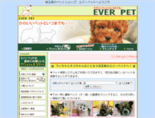 Tablet Screenshot of ever-pet.com